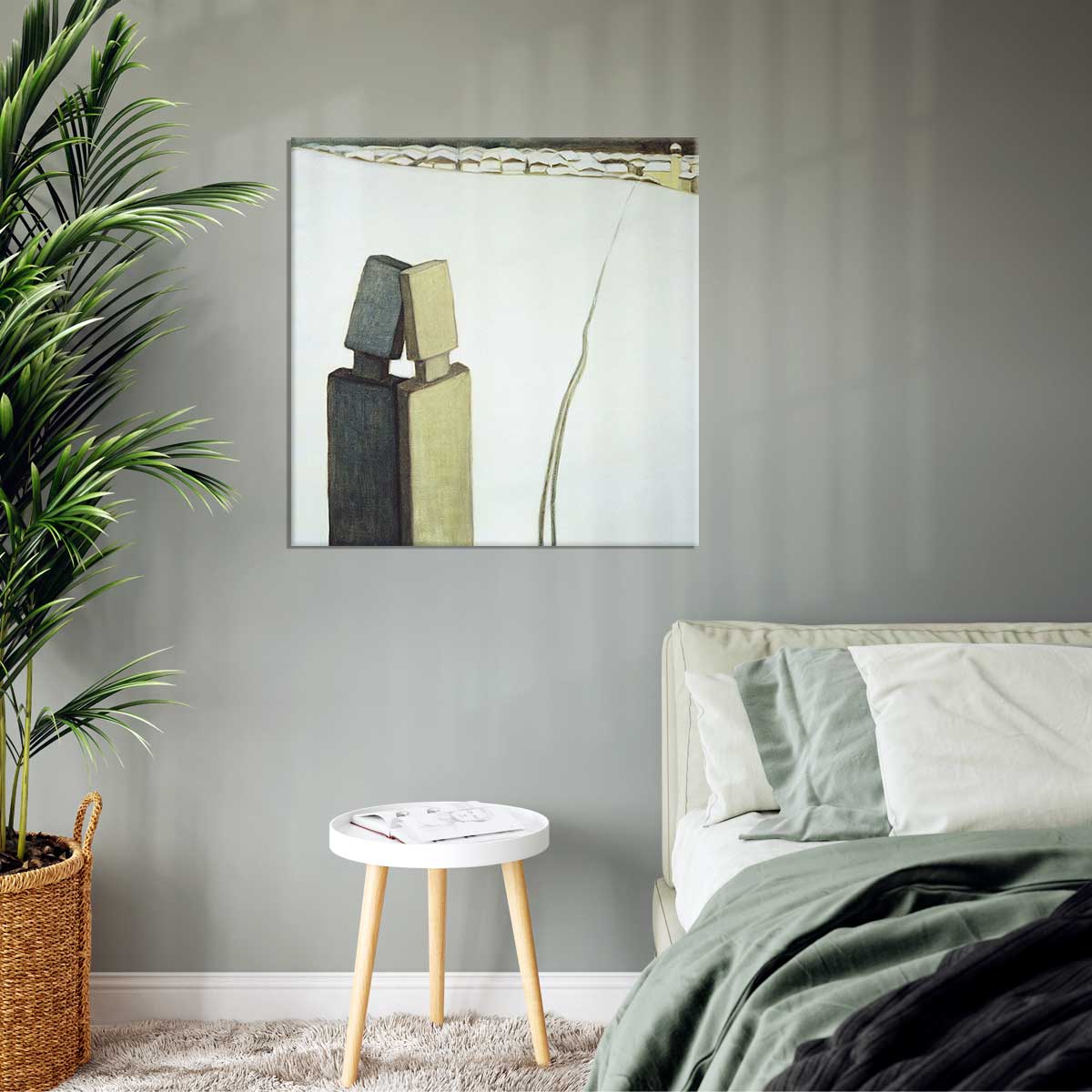 Leinenveredelte Bilder