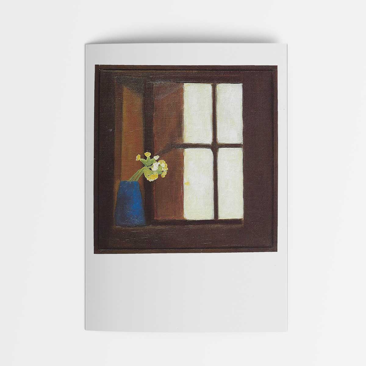 Fenster mit Schlüsselblumen