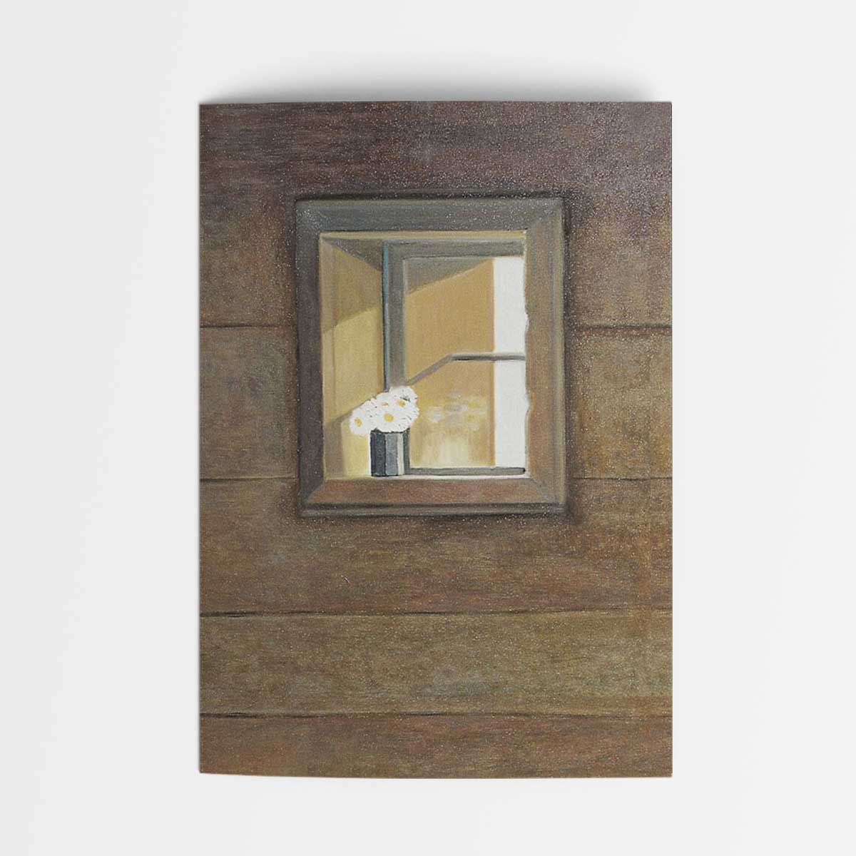 Fenster mit Margeriten