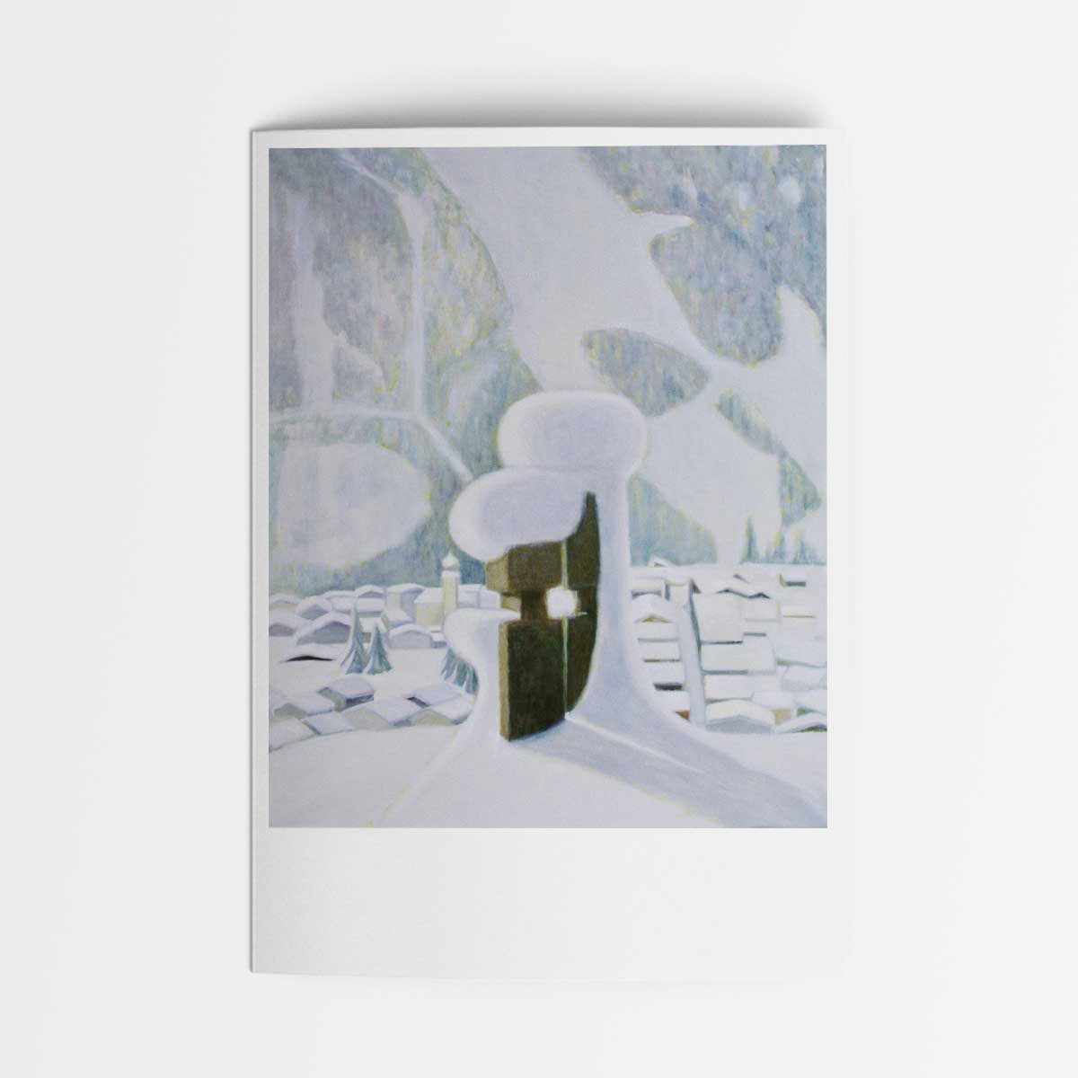 Ungleiches Paar im Winter